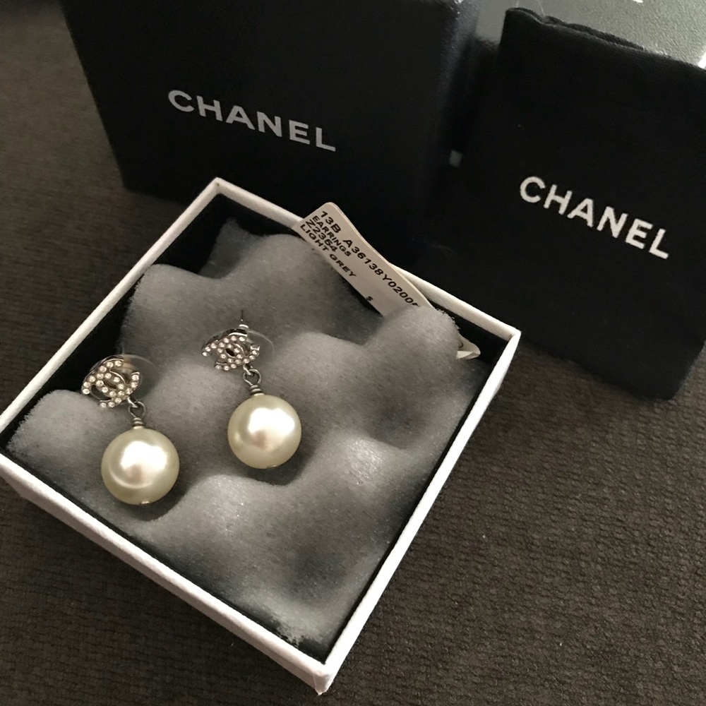 Authentic Chanel earrings